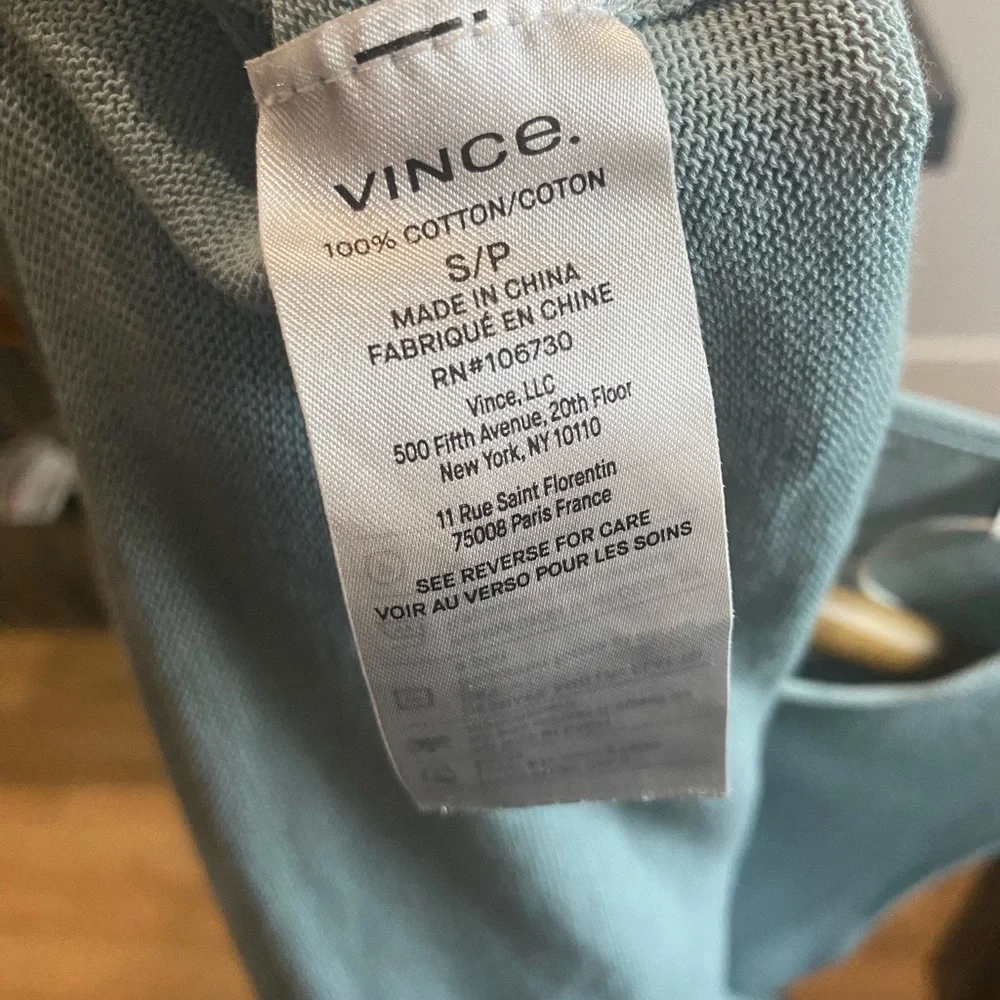VINCE Soft cotton dress - Picture 6 of 9